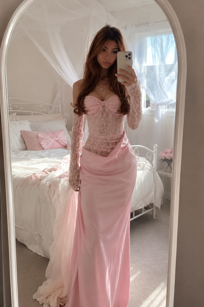 Get 50% Off Today, Rosalie Lace Maxi Dress 💕
