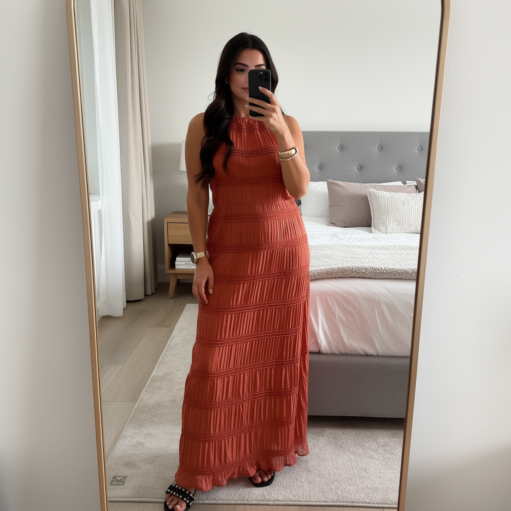 Get 50% Off Today, Backless Maxi Dress 💕