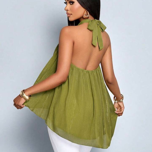 Get 50% Off Today, Flowly Halter Top 💕