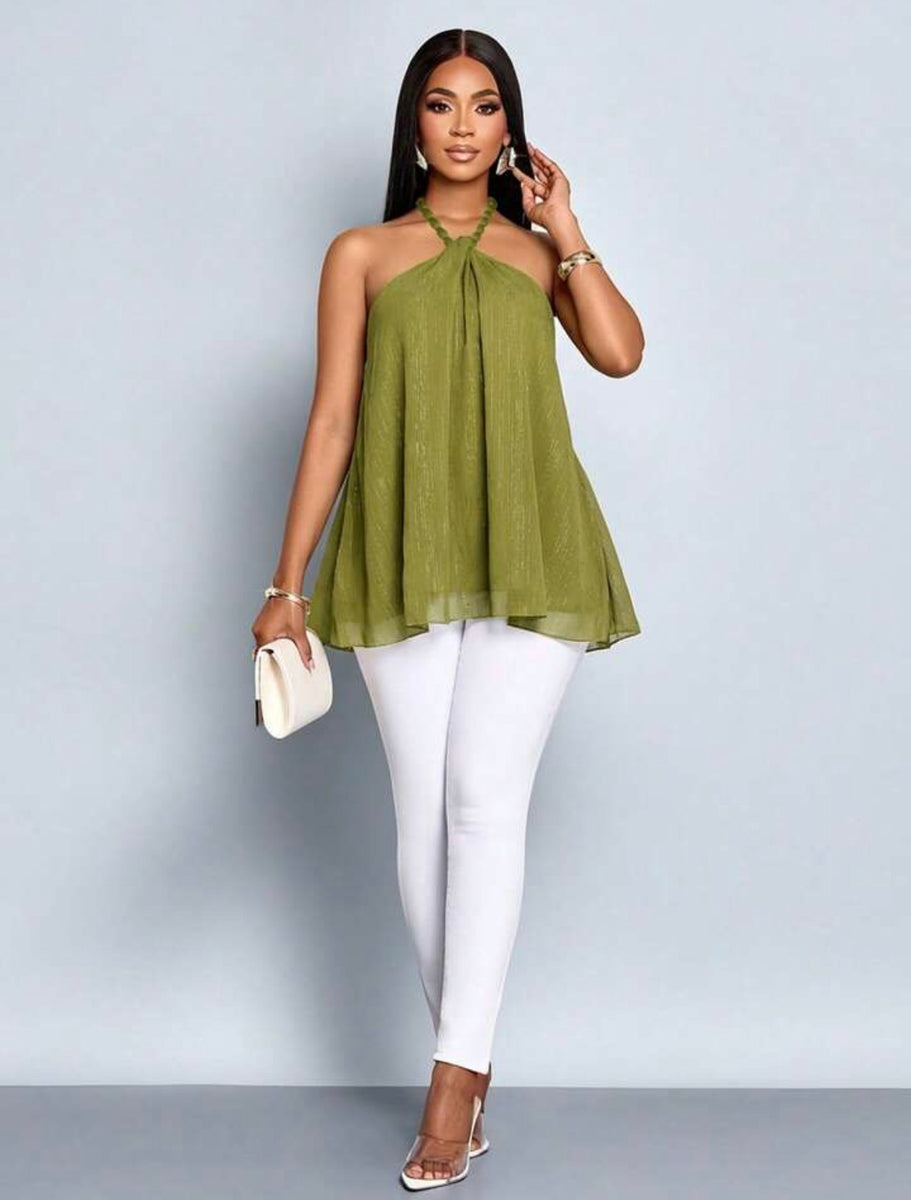 Get 50% Off Today, Flowly Halter Top 💕